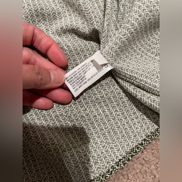 MERONA Chinese Collared Chevron Olive Green Dress - Picture 4 of 9